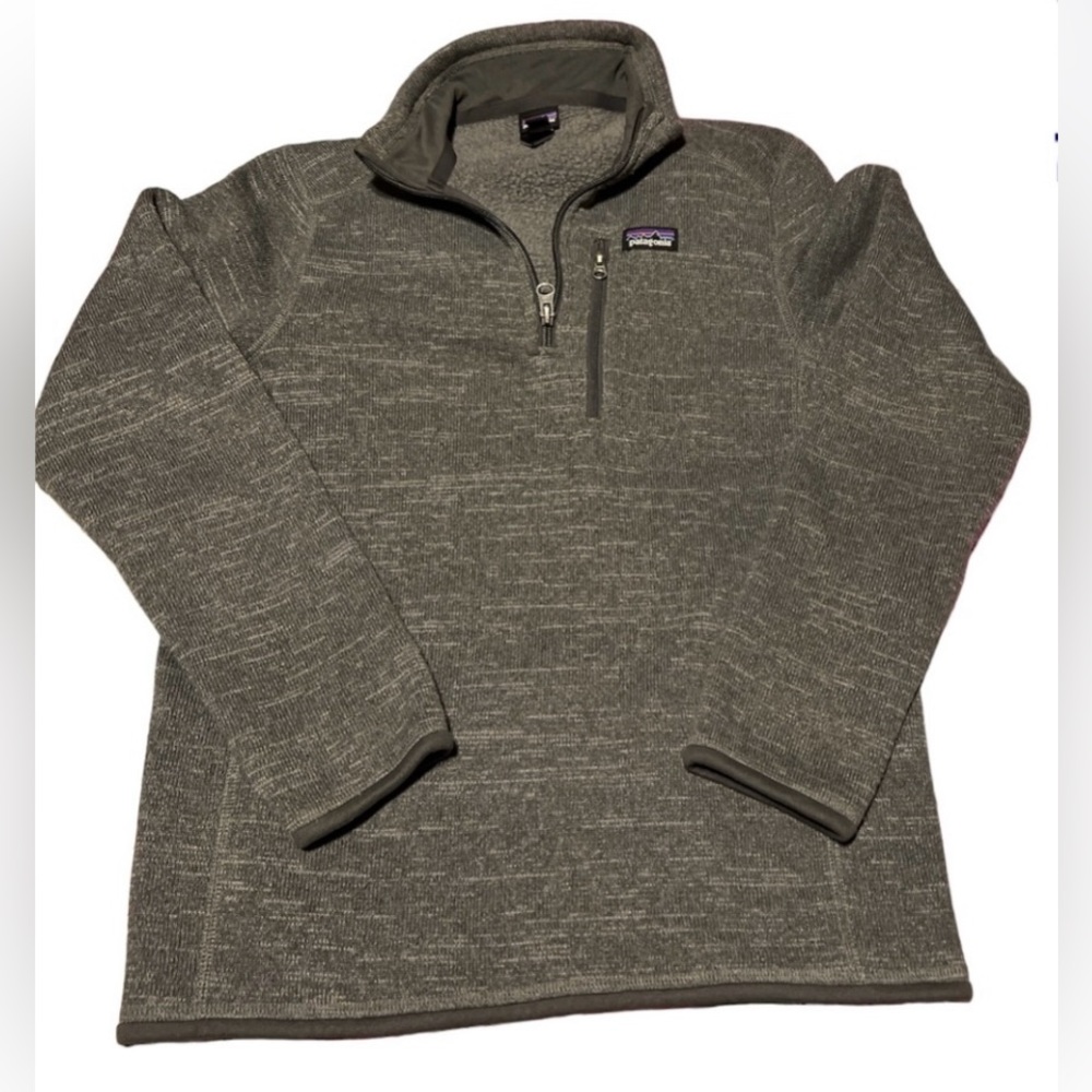 Patagonia grey Kids' Better Sweater® 1/4-Zip Fleece X-Large kids